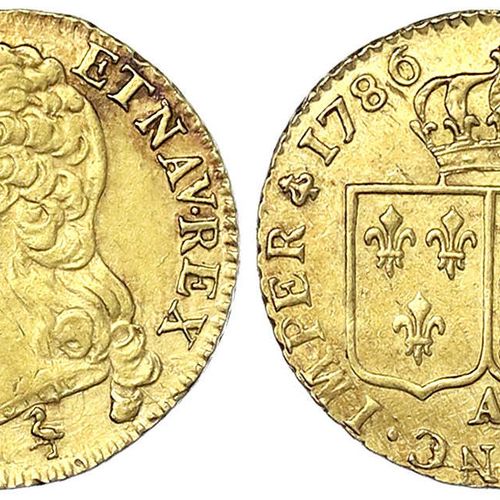 Null Foreign Gold Coins and Medals - France - Louis XVI, 1774-1793
Louis d`or 17&hellip;