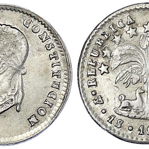 Null Monete e medaglie straniere - Bolivia - Repubblica, dal 1825
Sol 1856 FJ, P&hellip;
