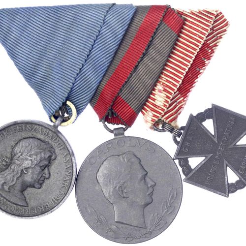 Null Ordres et décorations - Hongrie - 
Médaille de zinc 1940 souvenir de la Tra&hellip;