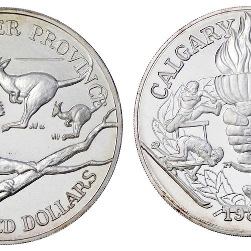 Ausländische Münzen und Medaillen Hutt River Province Prinz Leonard seit 1970 10&hellip;