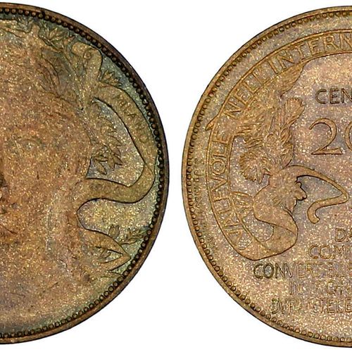 Ausländische Münzen und Medaillen Italien Vittorio Emanuele III., 1900-1946 20 C&hellip;