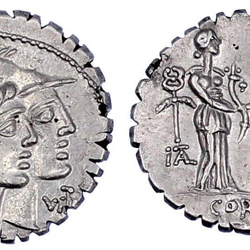 Römische Münzen Römische Republik Q. Fufius Calenus und Mucius Cordius, 70 v.Chr&hellip;