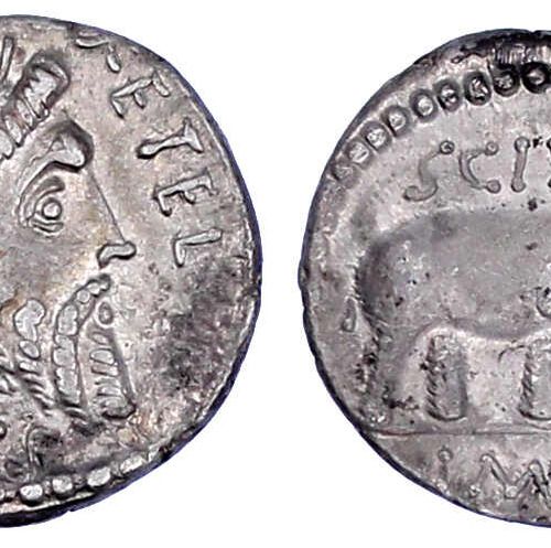 Römische Münzen Römische Republik Q. (Caecilius) Metellus Pius Scipio, 47/46 v.C&hellip;