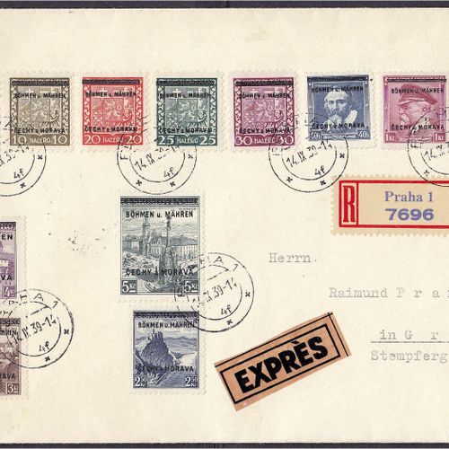 Briefmarken Deutschland Deutsche Kolonien Deutsche Besetzungsausgaben 1939/1945,&hellip;
