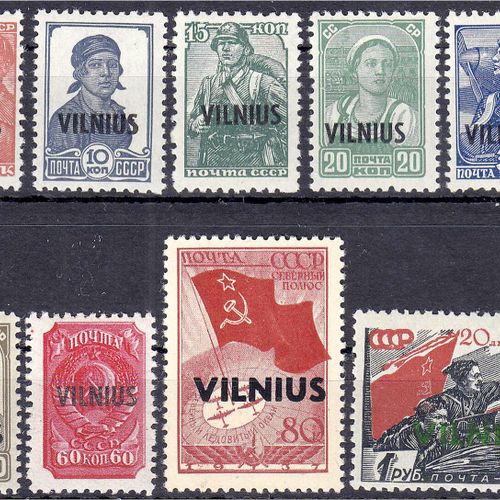 Briefmarken Deutschland Deutsche Kolonien Deutsche Besetzungsausgaben 1939/1945 &hellip;