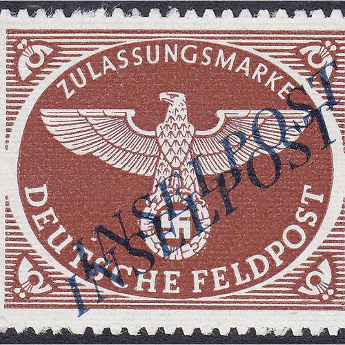 Briefmarken Deutschland Feldpostmarken Deuxième émission générale ,,Agramer-Aufd&hellip;