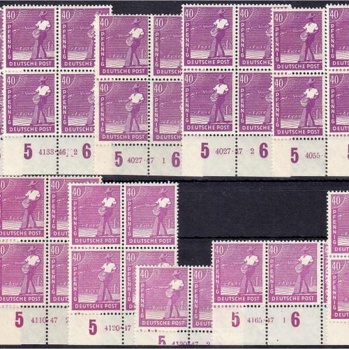 Briefmarken Deutschland Alliierte Besetzung (Gemeinschaftsausgaben) 40 Pf. Säman&hellip;