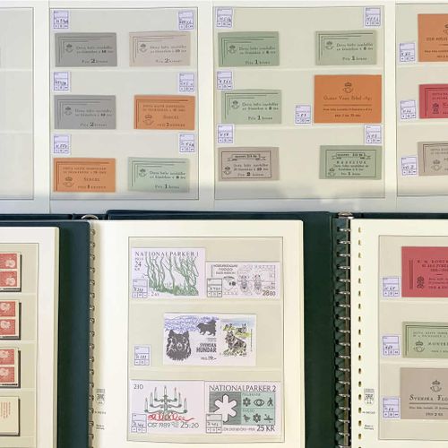 Briefmarken Lots und Sammlungen Ausland (alphabetisch) Carnets de timbres de Suè&hellip;