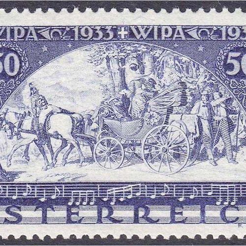 Briefmarken Ausland Österreich International Postage Stamp Exhibition WIPA 1933,&hellip;