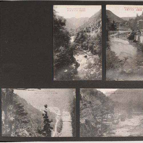 Postkartenalbum - Japan über 180 Ansichtskarten, Japan, versch. Landschaften (Wa&hellip;