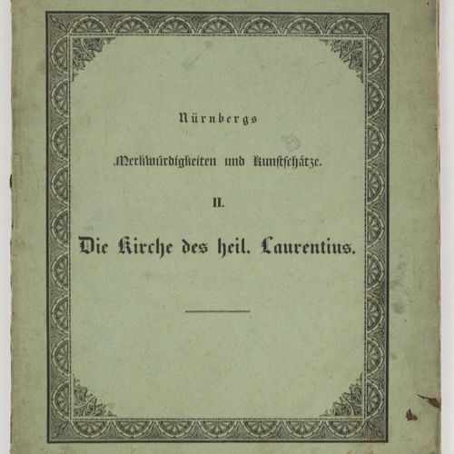 Hilpert, Johann Wolfgang "Les curiosités et les trésors artistiques de Nuremberg&hellip;
