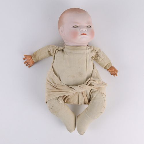 Schildkröt - Puppe 1923 circa, Bye-Lo baby doll con testa completa di porcellana&hellip;