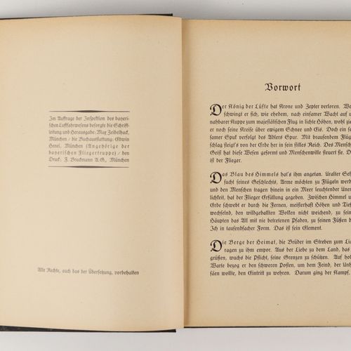 Buch - Flieger 1.WK "Bayerische Flieger im Weltkrieg", Libro de hazañas y recuer&hellip;