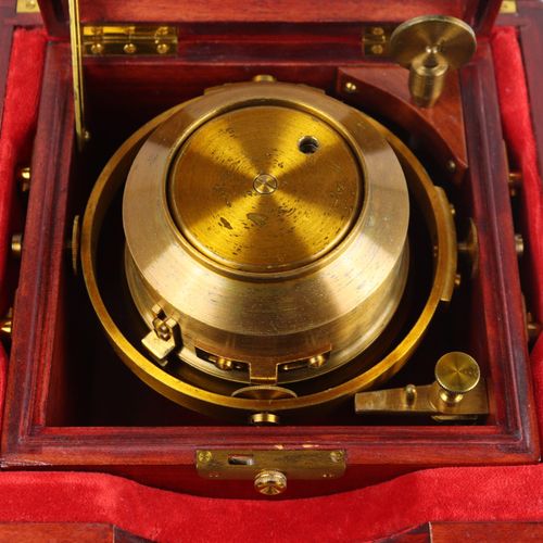 Marine-Chronometer Fin du 20e siècle, Poljot, Russie, no 18903, chronomètre à ca&hellip;