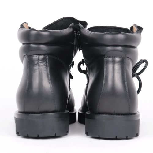 Scarosso - Stiefel 意大利，黑色男靴，皮革，Vibram鞋底，带Arctic Grip，带防尘袋，拍摄照片/广告时穿过一次，像新的一样，尺寸4&hellip;