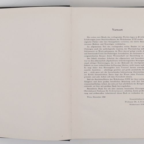 Wehrmedizin Expériences de guerre 1939 - 1943, édité par le médecin général Arno&hellip;