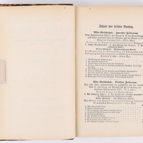 Karl Friedrich Becker´s Weltgeschichte 19 volumes en 13 livres (les volumes 1, 1&hellip;