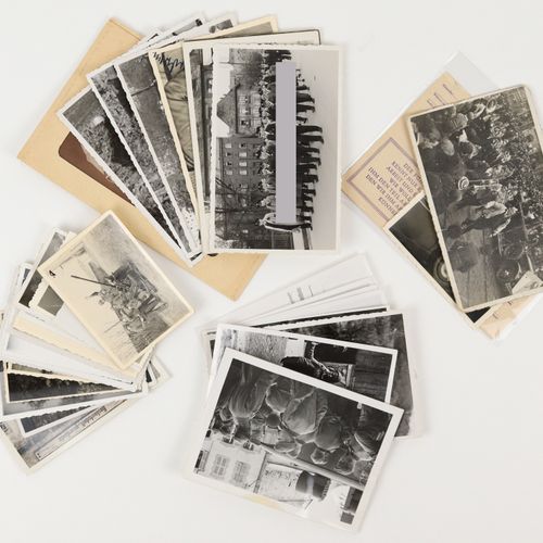 Fotografien - 3. Reich env. 20 photos, divers. Motifs, plus : env. 10 cartes pos&hellip;