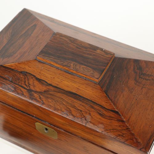 Schatullen 2 piezas, madera, chapada, 1 caja de té inglesa, chapada en caoba, 2 &hellip;