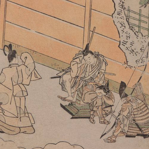 Shunsho, Katsukawa 1726 - 1792, graveur sur bois et peintre japonais dans le sty&hellip;