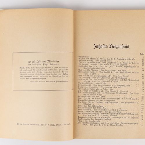 Bücher - Konvolut 3件，1个Roberto Mandel: La Guerra Aera, Milano 1933, 已签名；1个Rudolf&hellip;