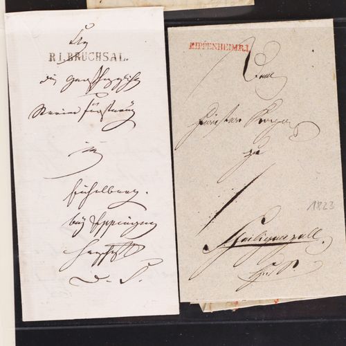 Briefe 1 含有信件的相册，1815-1864，40件