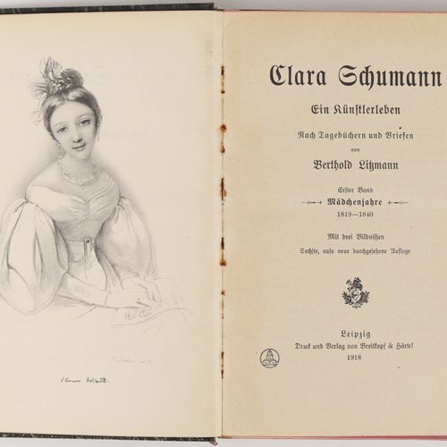 Schumann, Clara "Ein Künstlerleben nach Tagebücher und Briefen von Berthold Litz&hellip;
