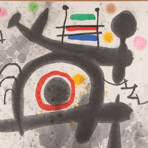 MIRÓ, JOAN Barcelone 1893 - 1983 Palma, peintre, graphiste et sculpteur espagnol&hellip;