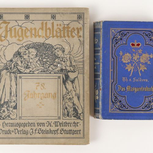 Konvolut "Das Margaretenbuch", récit de Th. V. Saldern, Verlag Zwißler, Wolfenbü&hellip;