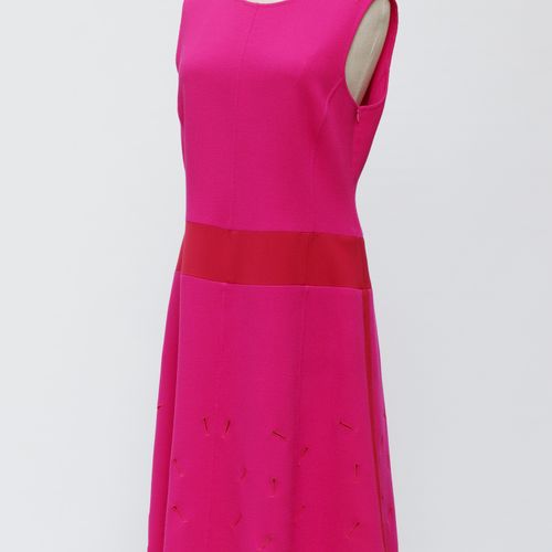 Moschino - Set Couture !, Italie, robe et veste, rose, tissu : Aeffe Spa, laine,&hellip;