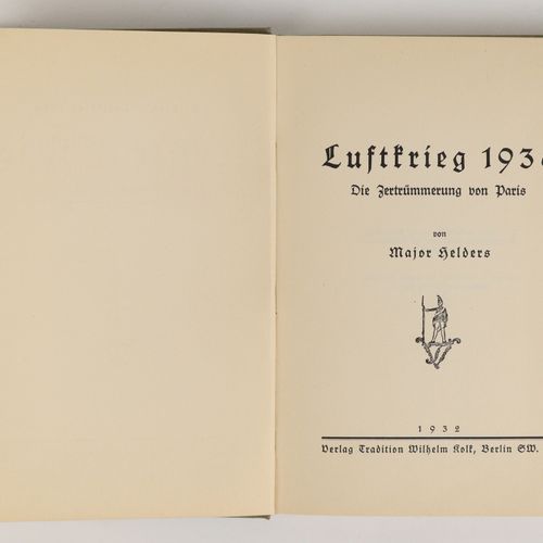 Bücher - Luftkrieg 2.WK 5 St., 1x Major Helders:"Luftkrieg 1936, die Zertrümmeru&hellip;