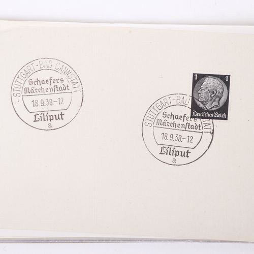Ganzsachen Album env. 100 pcs., 1938, env. Entiers postaux avec cachet spécial, &hellip;