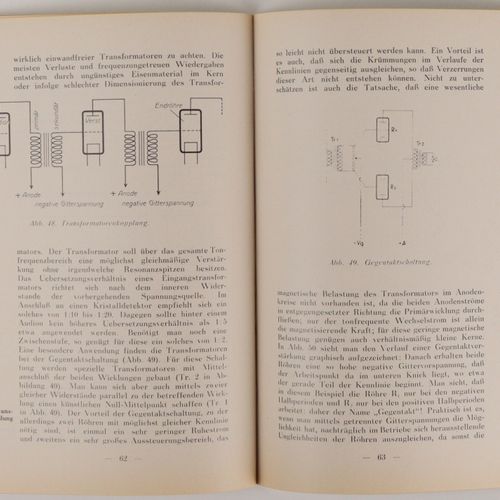 Technik - Konvolut 6 pièces, 1x "Die Leichtmotoren. Ein Lehrbuch für die Sudiere&hellip;