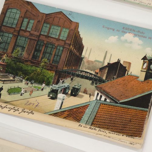 Konvolut Ansichtskarten env. 47 cartes, thème : trafic / tramways, à partir de 1&hellip;
