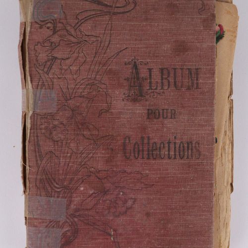 Album - Frankreich Album Art Nouveau avec estampage : "Album pour Collections", &hellip;