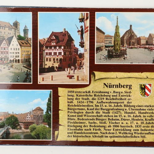 Postkarten - Konvolut umfangreiches Konvolut Postkarten, darunter Grüße aus Nürn&hellip;