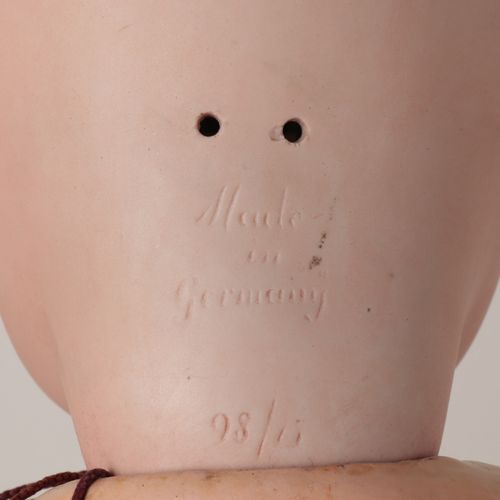 Große Bisk.-Porzellankopf- Puppe Junge gem. „Made in Germany“, Nr. „98/132“, Her&hellip;