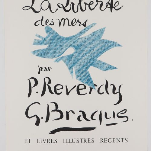 Ausstellungsplakat - Braque, Georges 1882 - 1963 Paris, français. Peintre, graph&hellip;