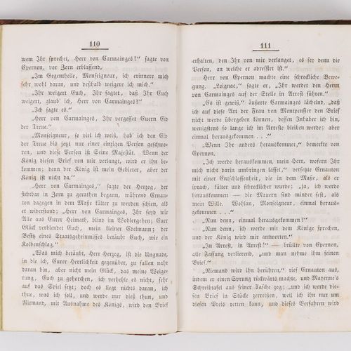 DUMAS, Alexandre 3 vol., "Les quarante-cinq". Roman historique d'Alexandre Dumas&hellip;