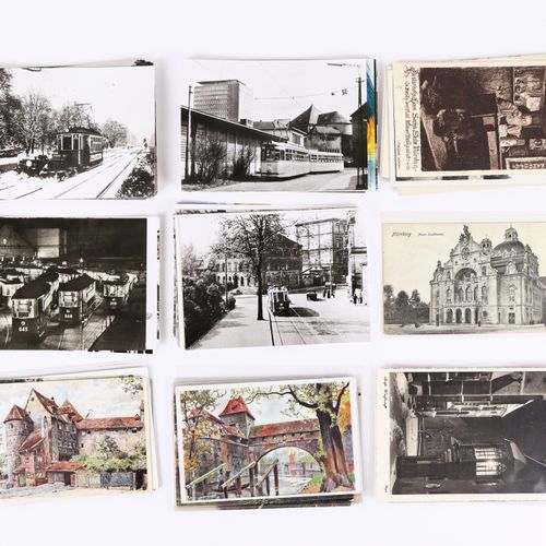 Ansichtskarten Nürnberg env. 90 cartes postales de Nuremberg et de ses environs,&hellip;