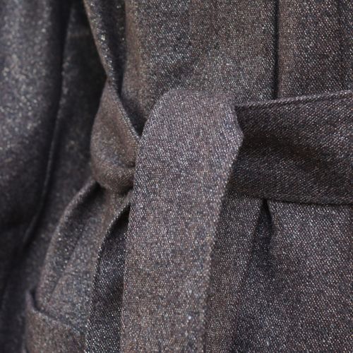 Escada - Kostüm 90 % laine vierge, doublée, marron chiné, avec paillettes, veste&hellip;