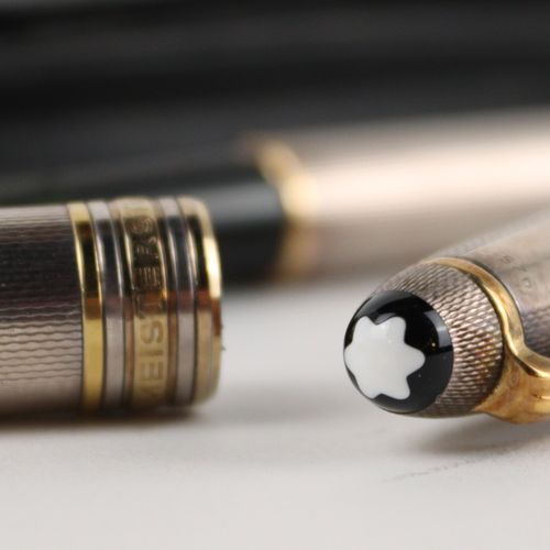 Montblanc - Set 1 cartridge fountain pen and 1 propelling pencil, masterpiece, c&hellip;