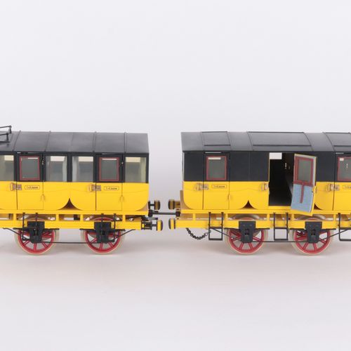 Märklin "Adler" 编号5750，带煤车的机车，加上2节一等车厢，1节二等车厢和1节敞开式车厢，轨距1，1985年 "德国铁路150年 "周年纪念有&hellip;