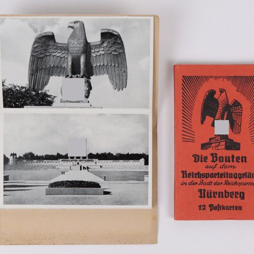 Postkarten - Reichsparteitagsgelände 2 folders (Leporellos), 1x "Nuremberg the c&hellip;