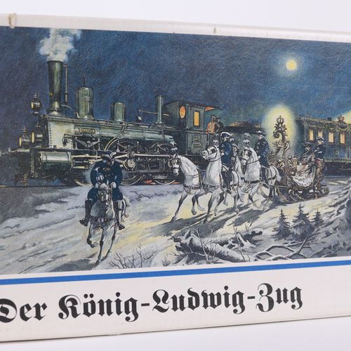 Märklin "Der König-Ludwig-Zug" Locomotive B VI "Tristan" avec socle de présentat&hellip;