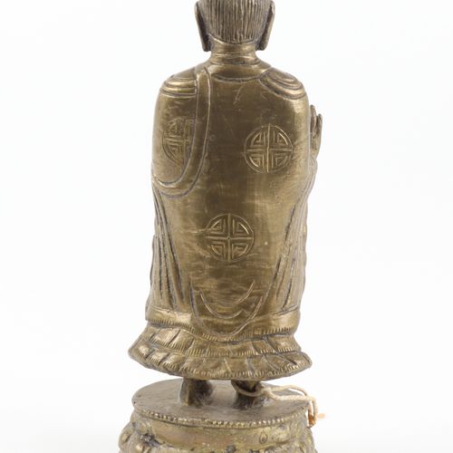 Buddha - Statuette Nepal, fundición de bronce, forma perdida, Matriya-Buddha, pl&hellip;