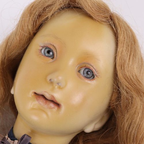 Puppe Brigitte Deval artist doll, at the back of the head marked "12. X. 1982 Ei&hellip;