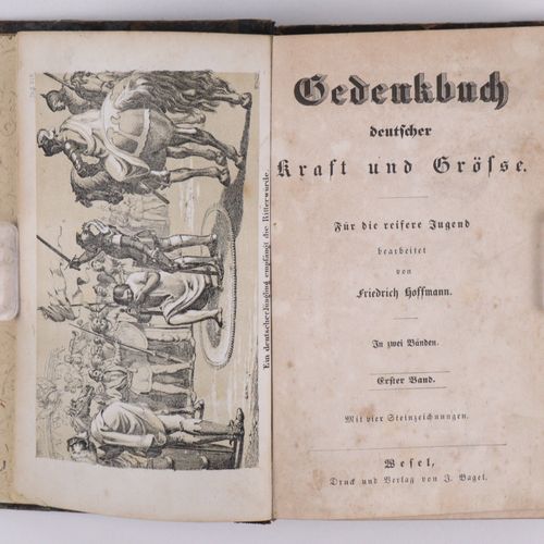 Hoffmann, Friedrich "Livre commémoratif de la force et de la grandeur allemandes&hellip;