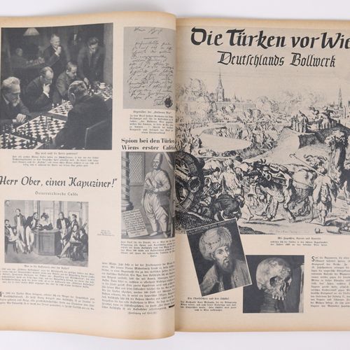Zeitschriften - 2.WK 6 articoli, 2x numeri speciali "der Adler "giugno, luglio 1&hellip;