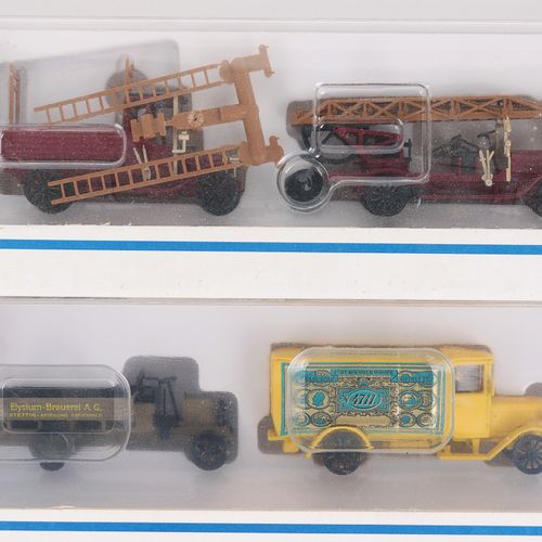 Märklin Konvolut 9 paquets originaux Märklin à 3 voitures H0 Oldtimer (27 pièces&hellip;